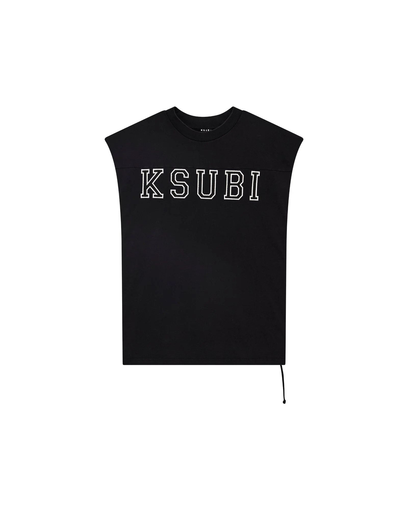 TOUCHDOWN EKCESS CUT OFF TANK JET BLACK