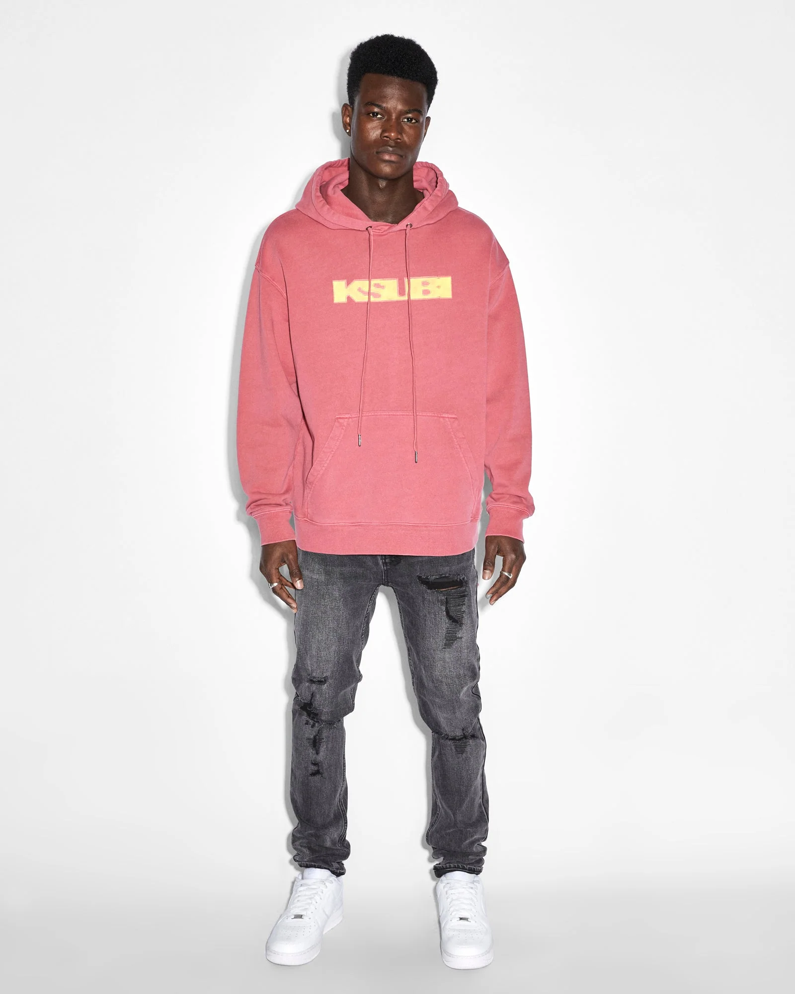 PIXEL SIGN BIGGIE HOODIE SUNDOWN