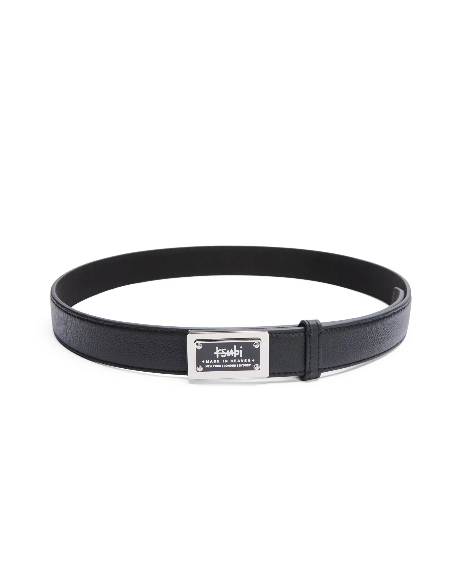 MADE IN HEAVEN BELT BLACK/ SILVER