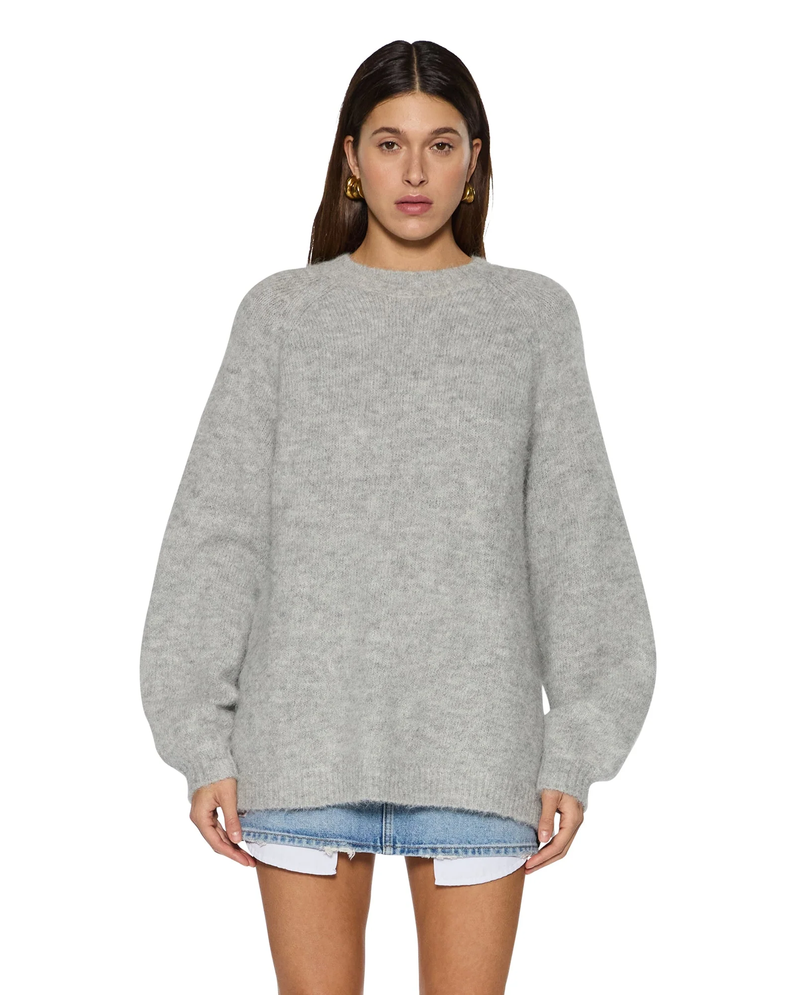 COSY KNIT LIGHT GREY