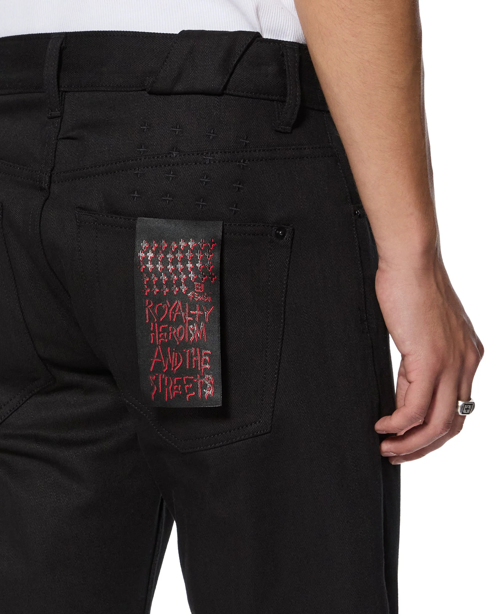 CHITCH SELVEDGE RAW BLACK