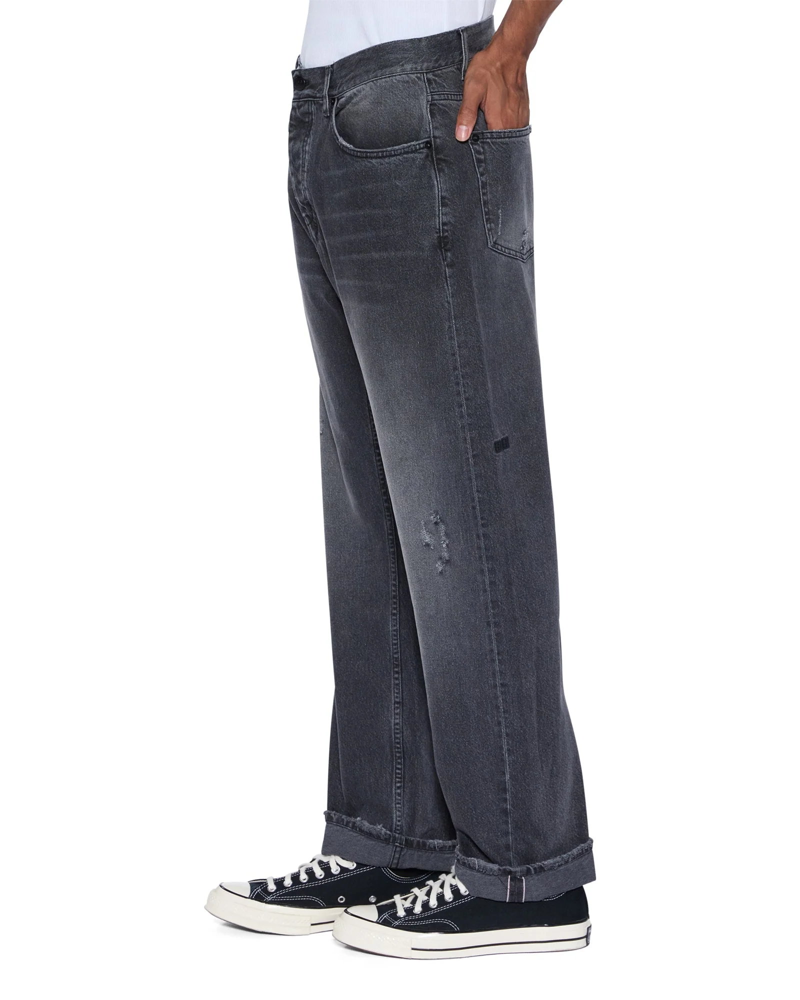 ANTI K SELVEDGE CHICAGO BLACK