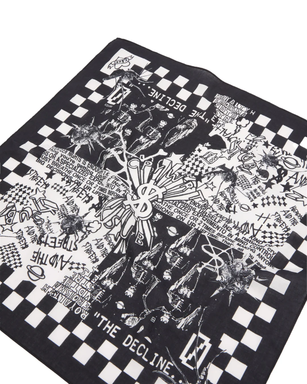 DEATH MACHINE BANDANA BLACK