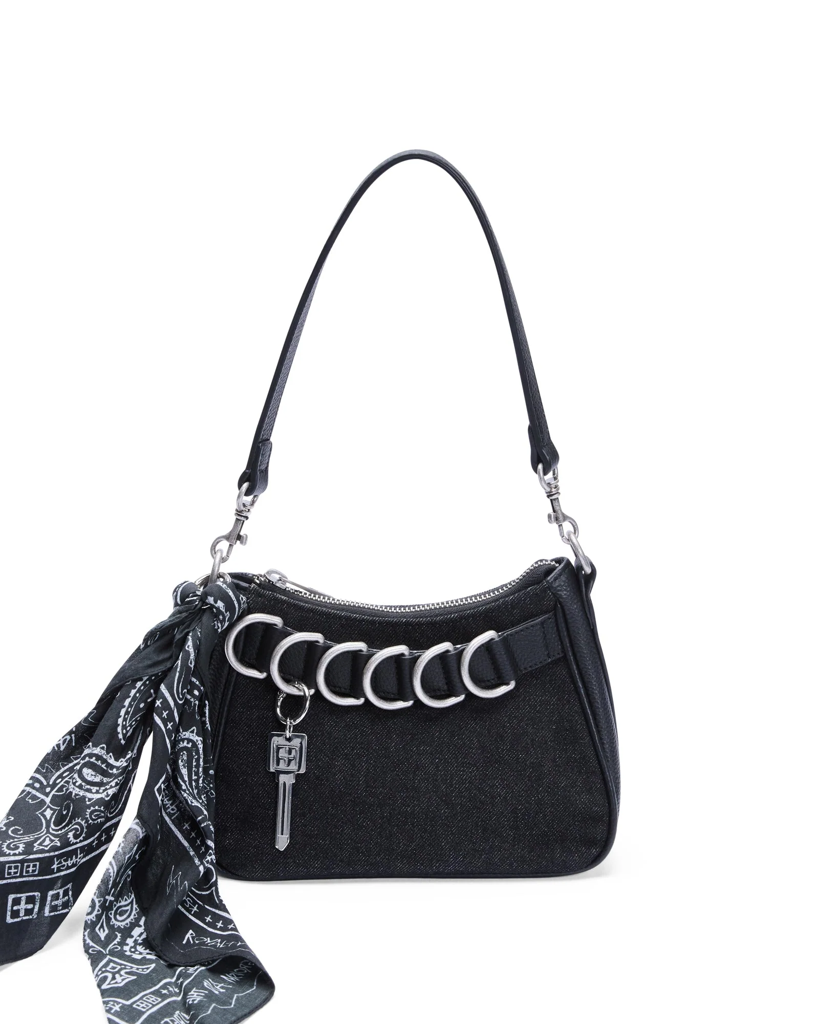 TRASH BAG MINI NOIR DENIM