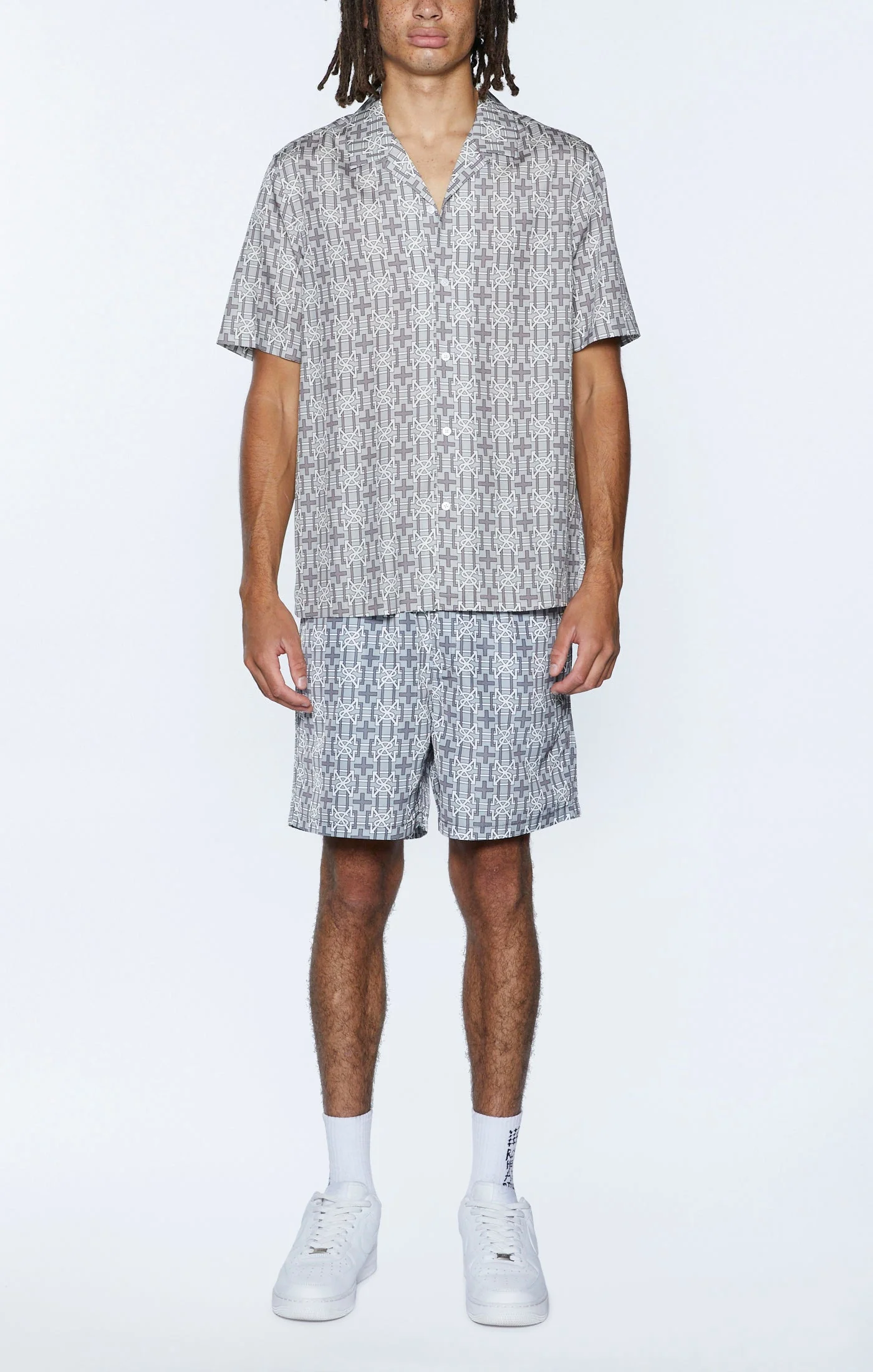 PLUS RESORT SS SHIRT STONE