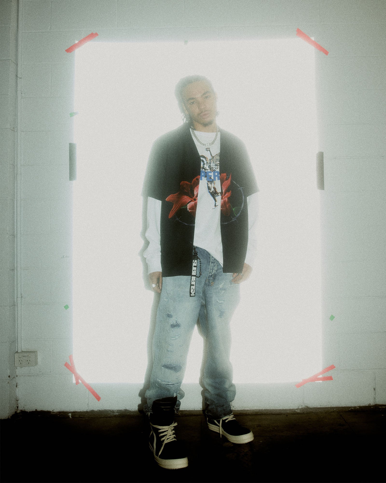 ROLLS KASH LS TEE TRU WHITE