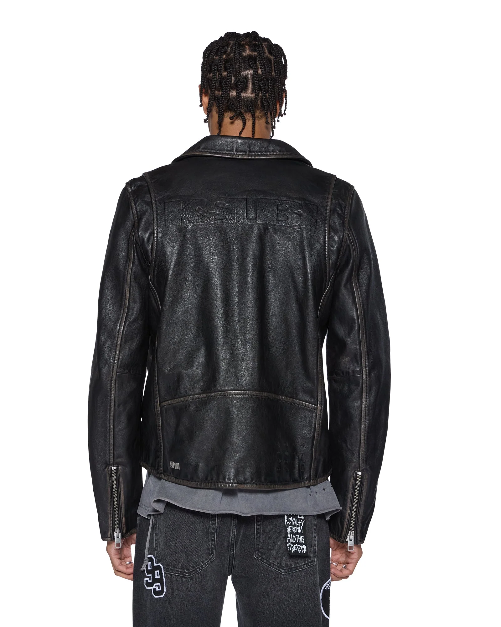 SOTT CAPITOL LEATHER JACKET BLACK