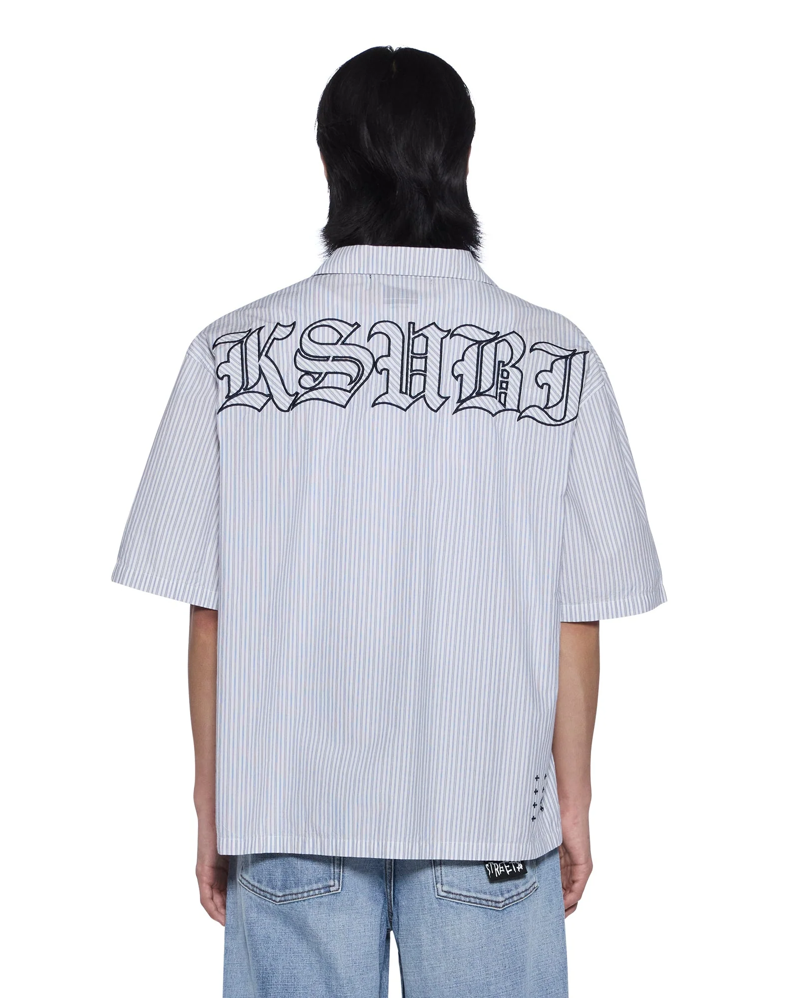 DINER SS SHIRT BLUE STRIPE