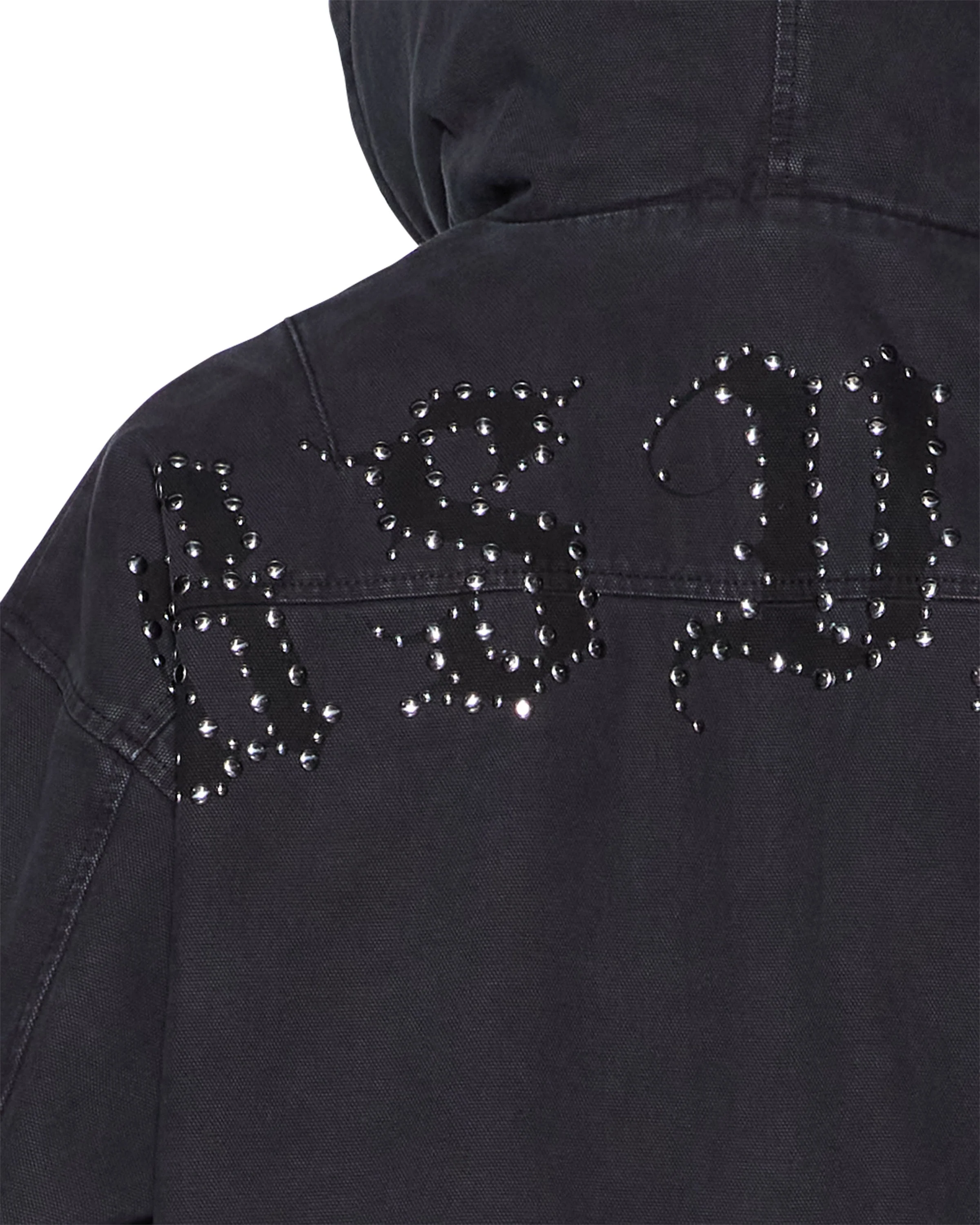 BOMBER JACKET STUD BLACK