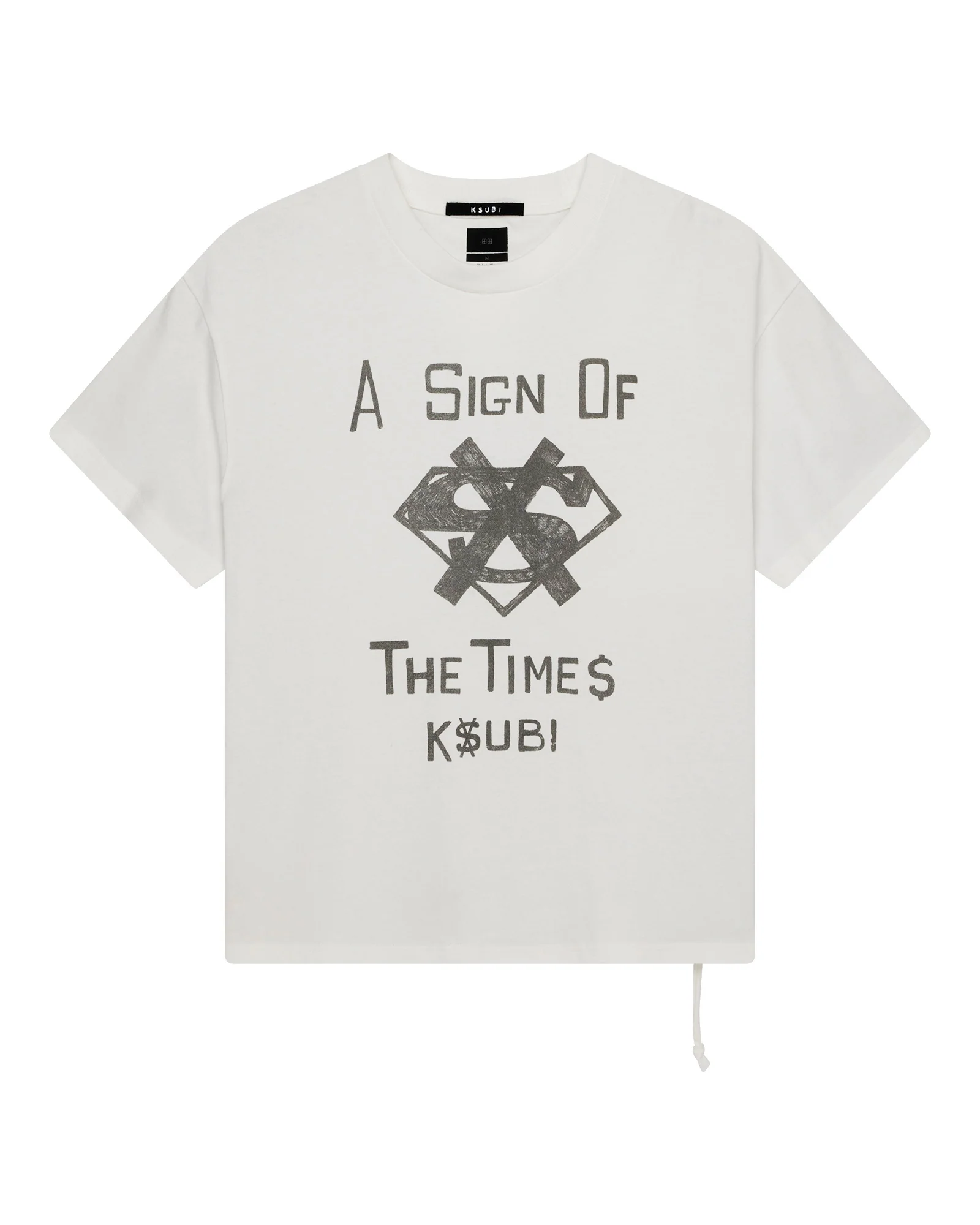 THE SIGN EKCESS SS TEE ANTIQUE WHITE