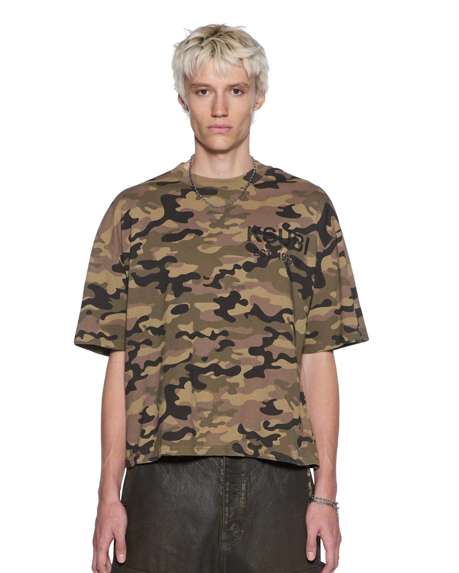 STATE HALEN SS TEE CAMO
