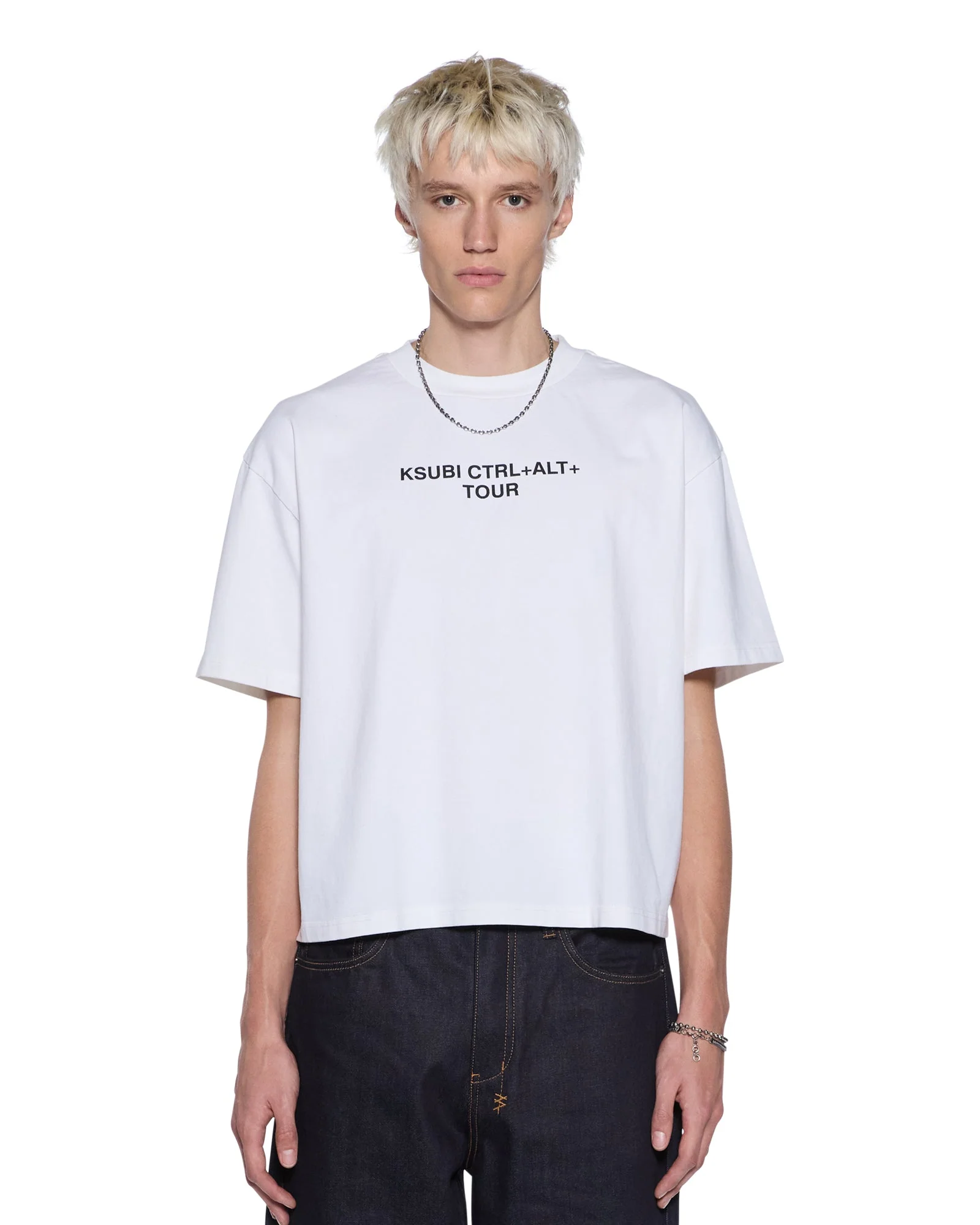FORCE QUIT SS HALEN TEE OFF WHITE