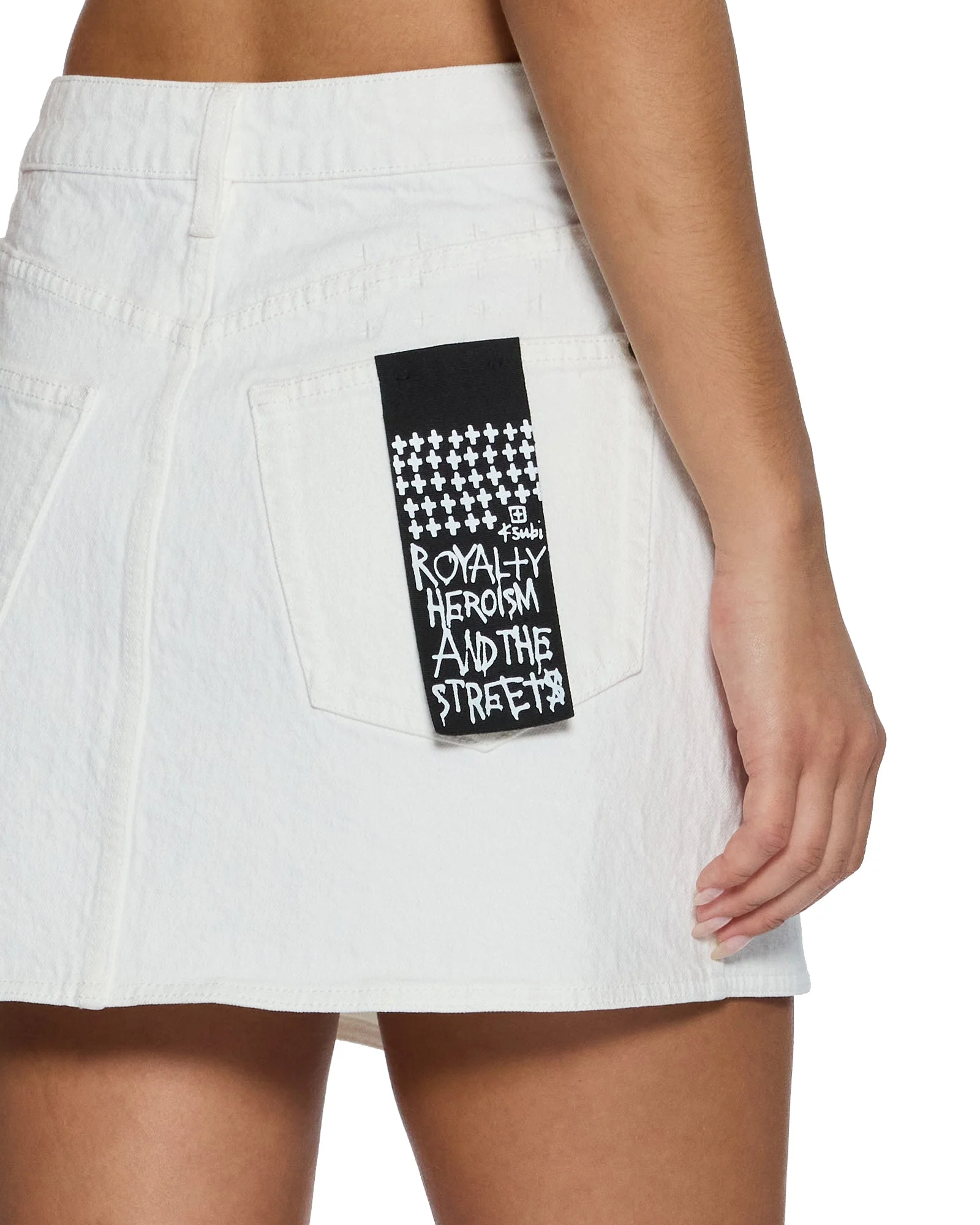 RAP SKIRT CURVE ECRU