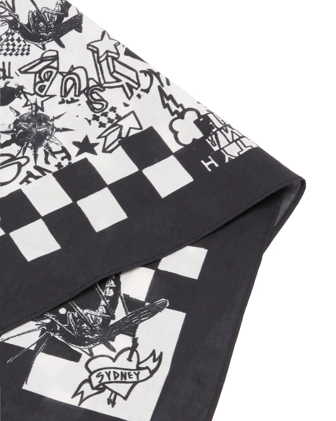 DEATH MACHINE BANDANA BLACK