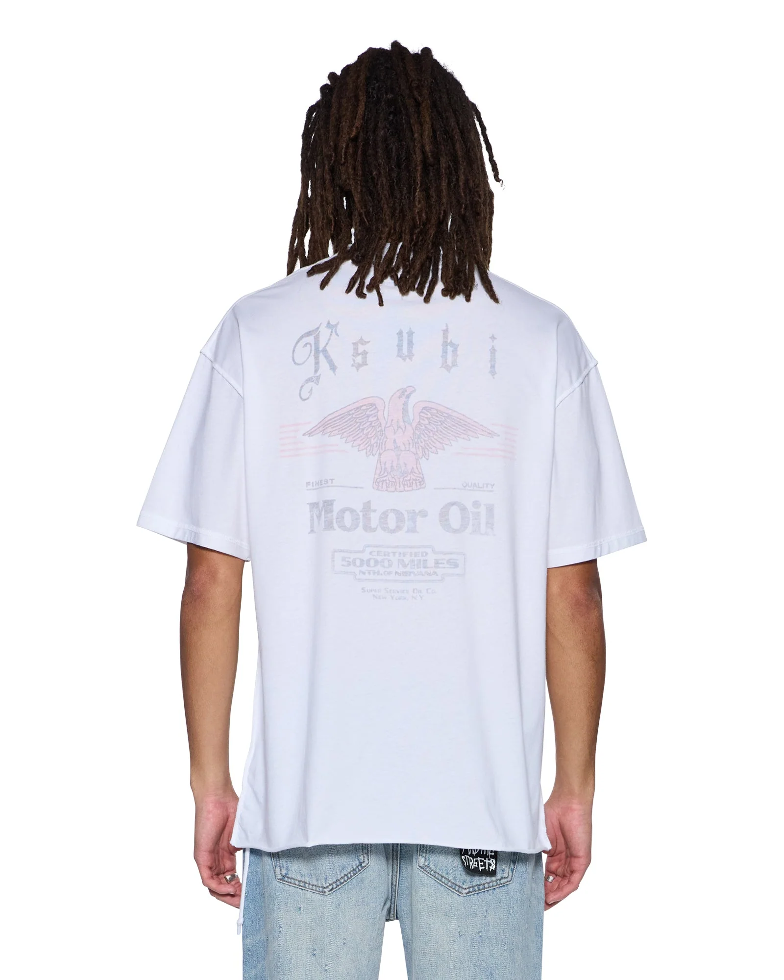 TRUCKSTOP EKCESS SS TEE SLUB WHITE