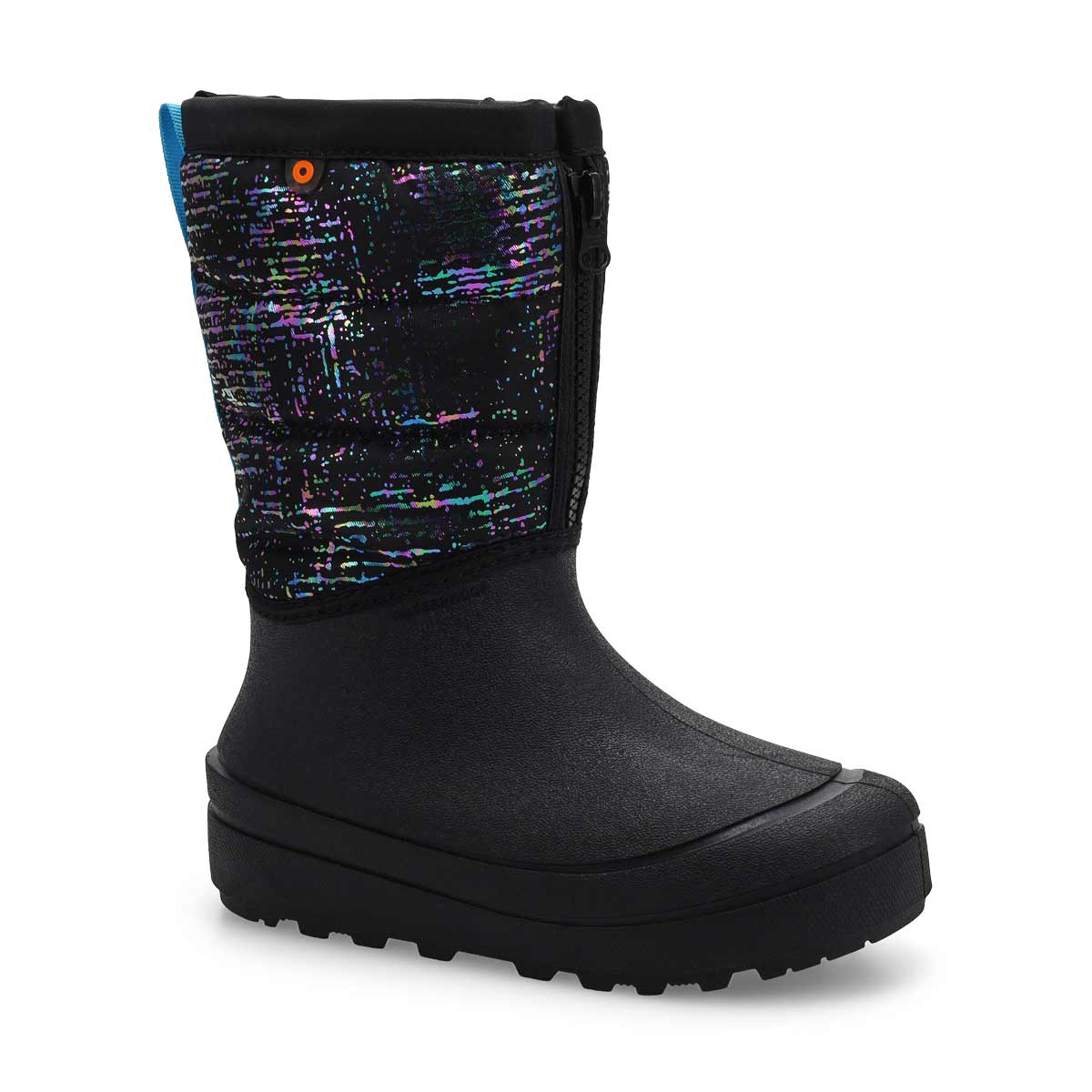 Bogs Snow Shell Zip Metallic Stripes Kids