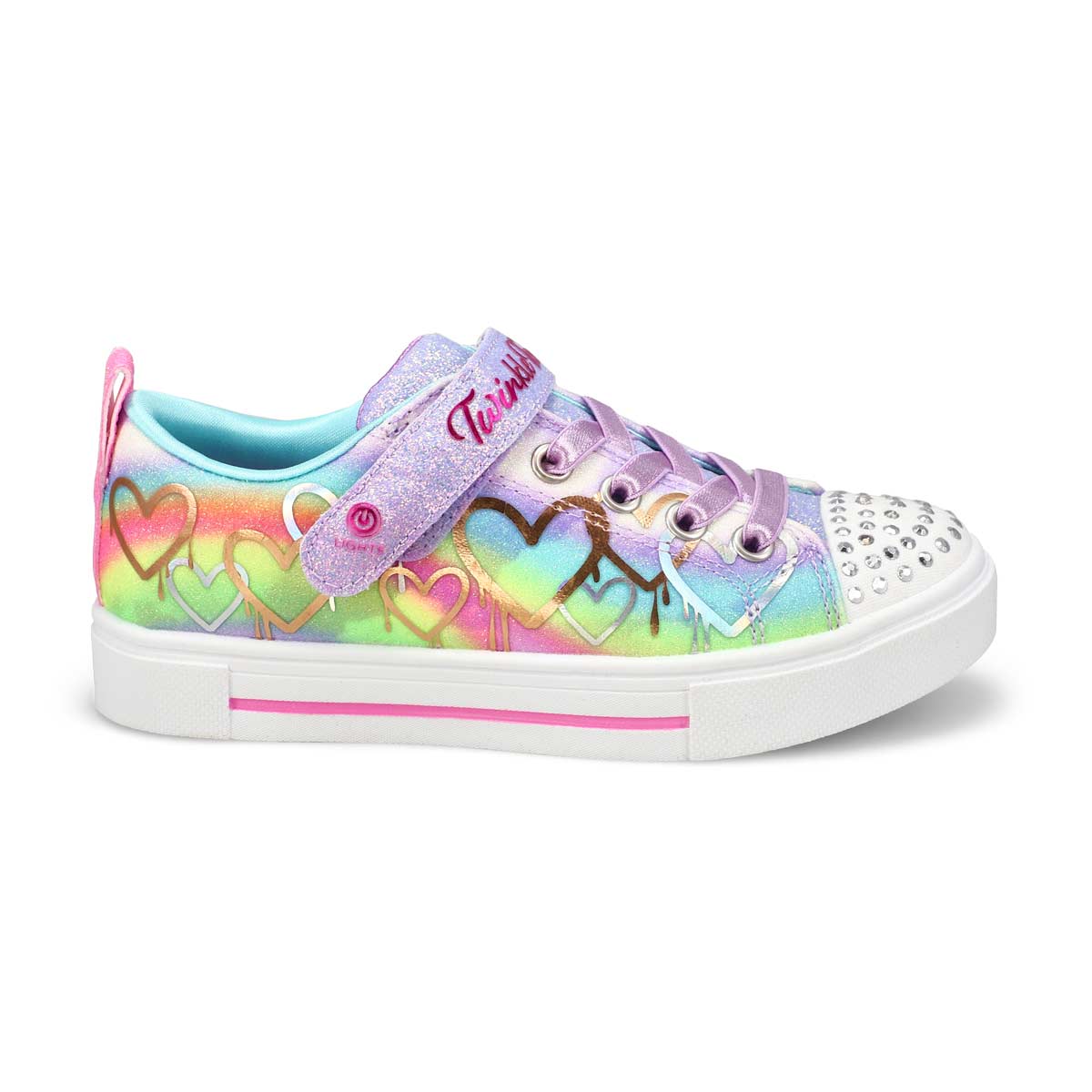 Skechers Twinkle Sparks - Ombre Love Girls