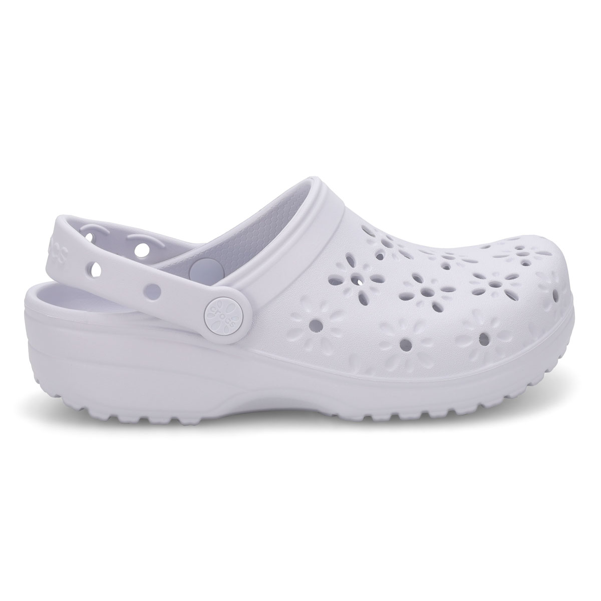 Crocs Classic Floral Cut Out Women