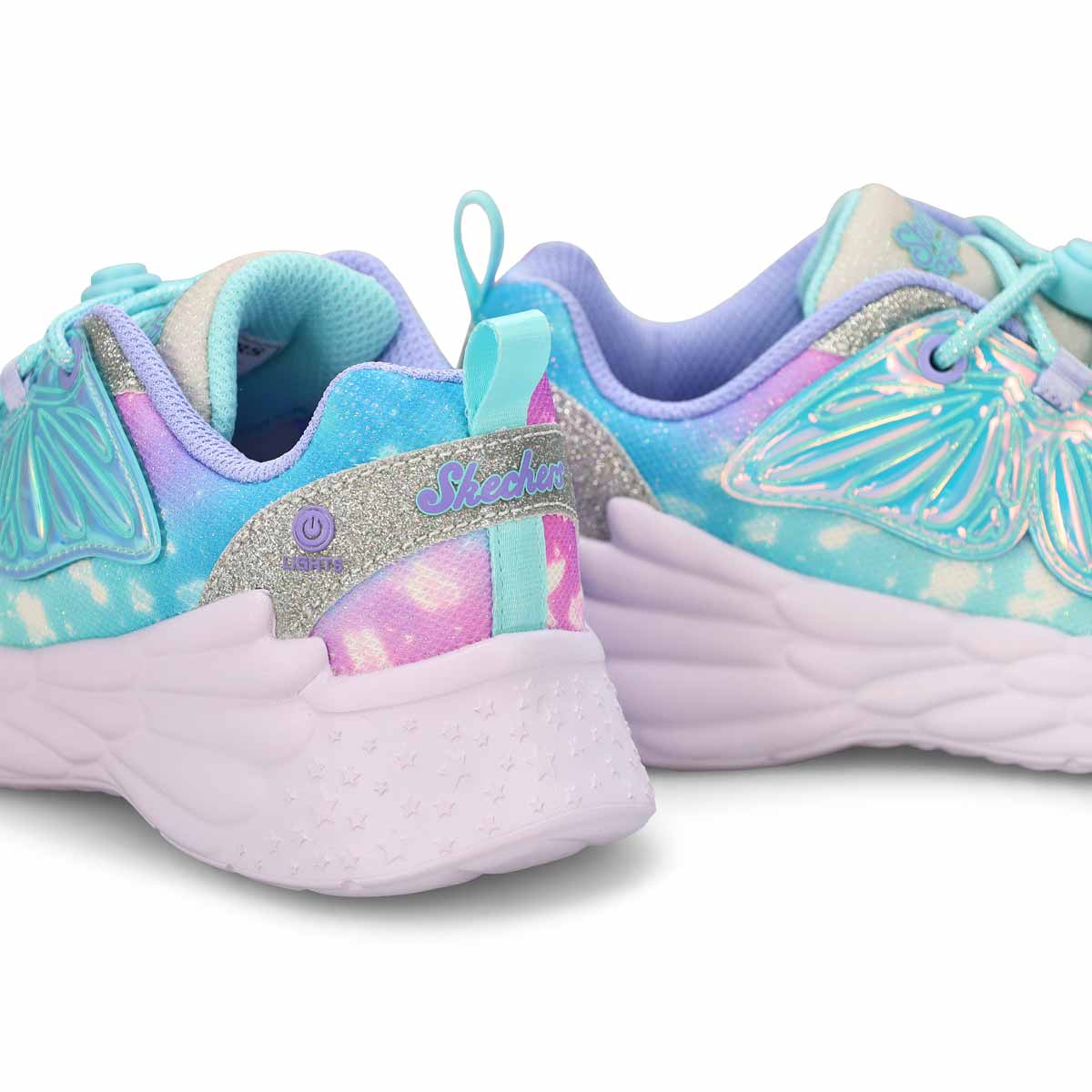 Skechers Dream Racer Wing Brites Girls