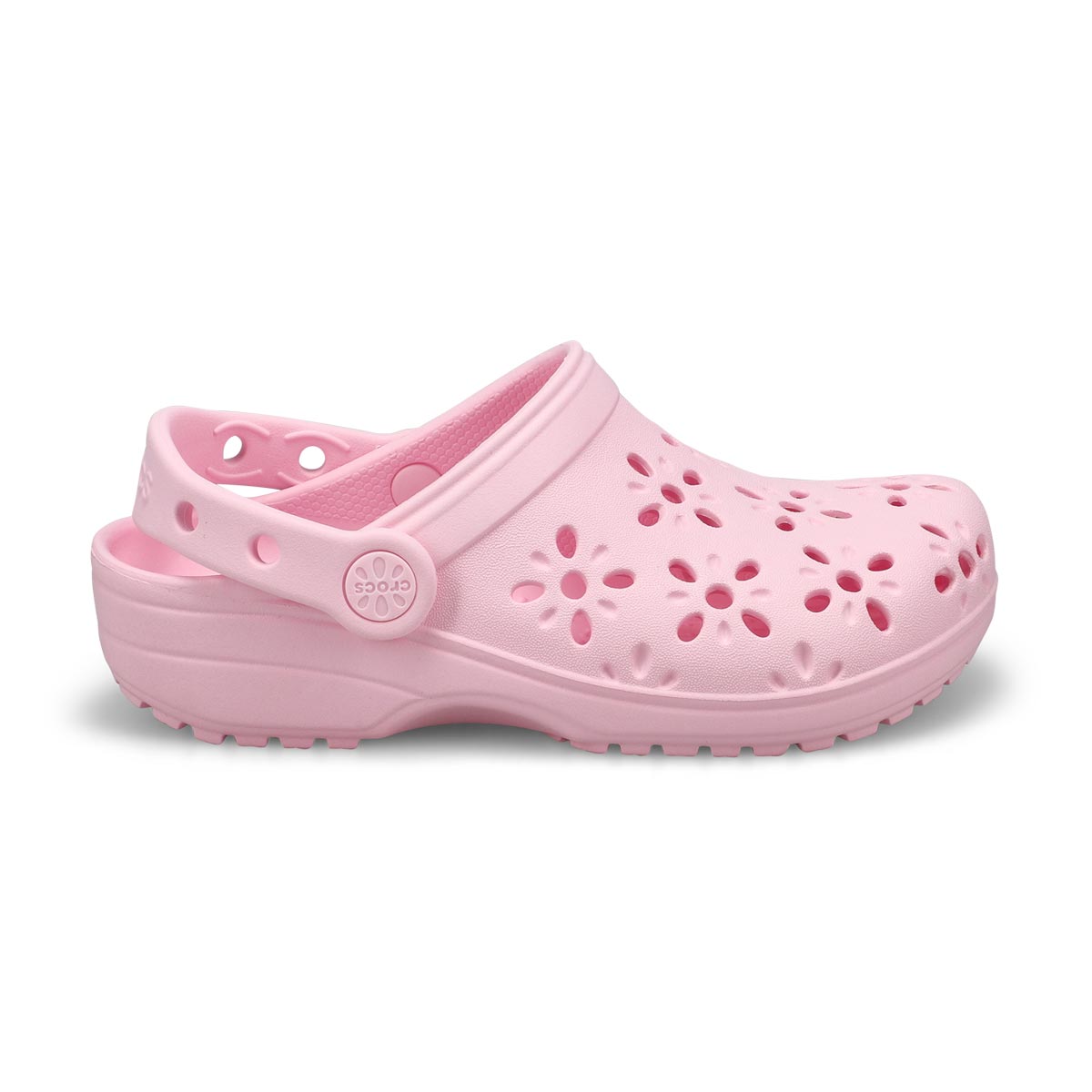 Crocs Classic Floral Cut Out Kids