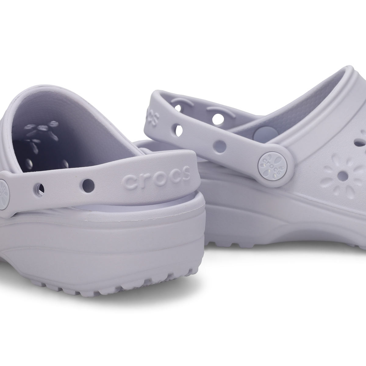 Crocs Classic Floral Cut Out Women
