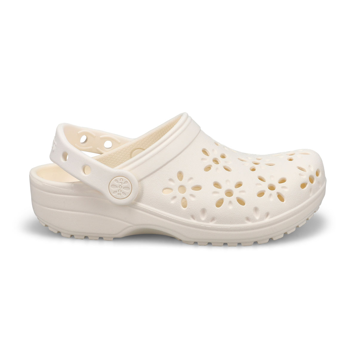 Crocs Classic Floral Cut Out Kids