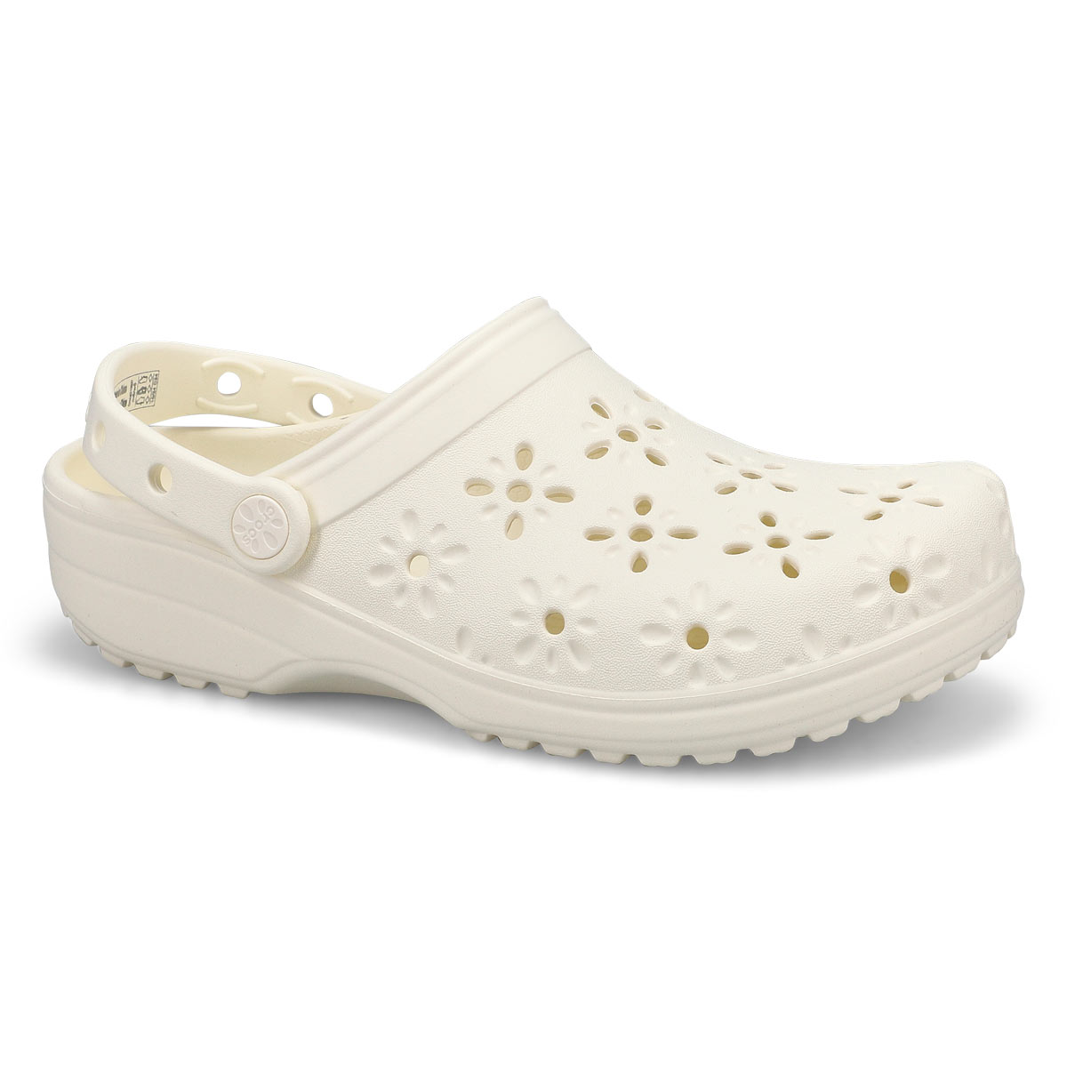 Crocs Classic Floral Cut Out Women