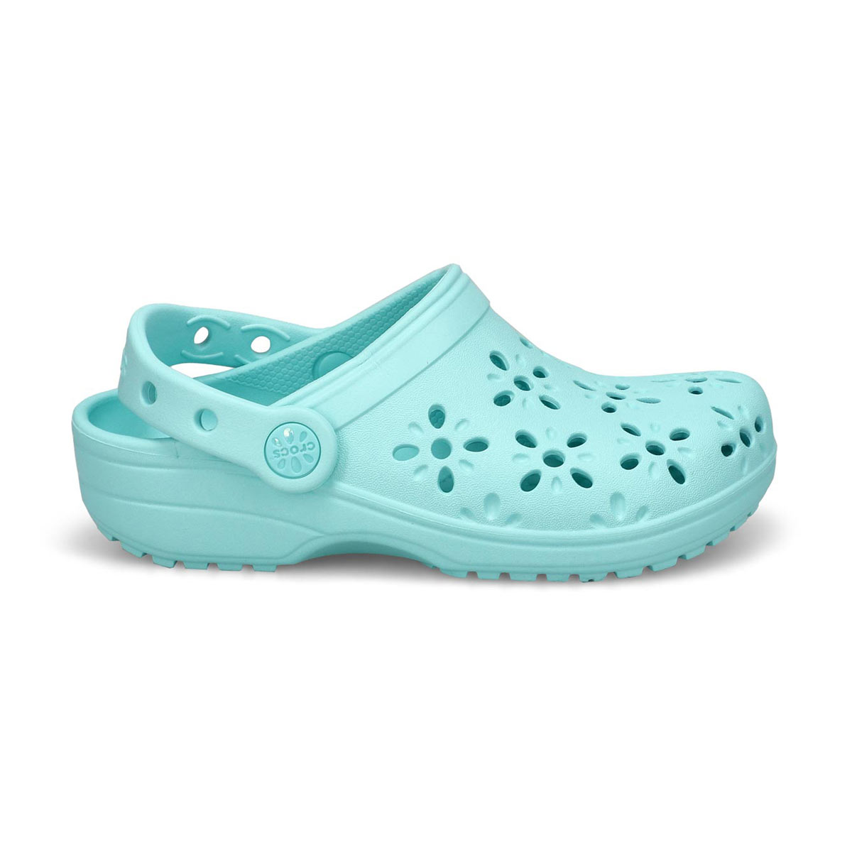 Crocs Classic Floral Cut Out Kids