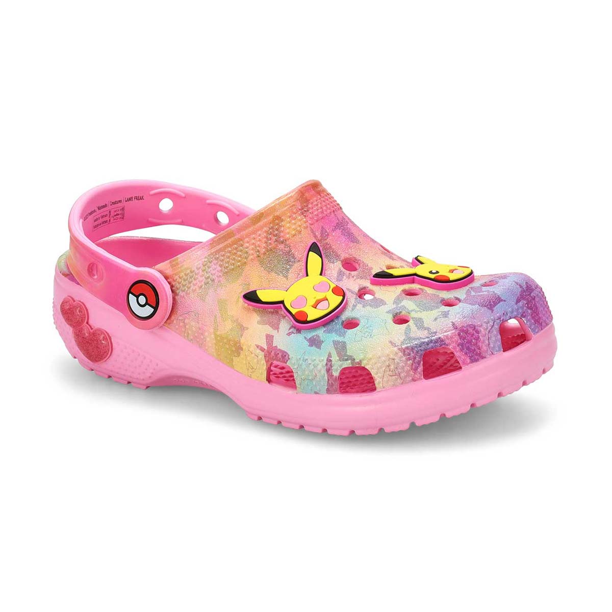 Crocs Pikachu Pink Girls