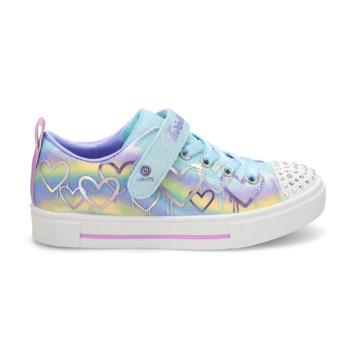 Skechers Twinkle Sparks - Ombre Love Girls