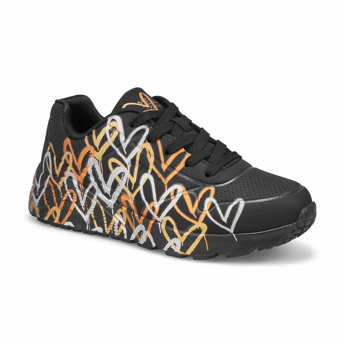 Skechers JGoldcrown Uno Lite - Metallic Love Girls