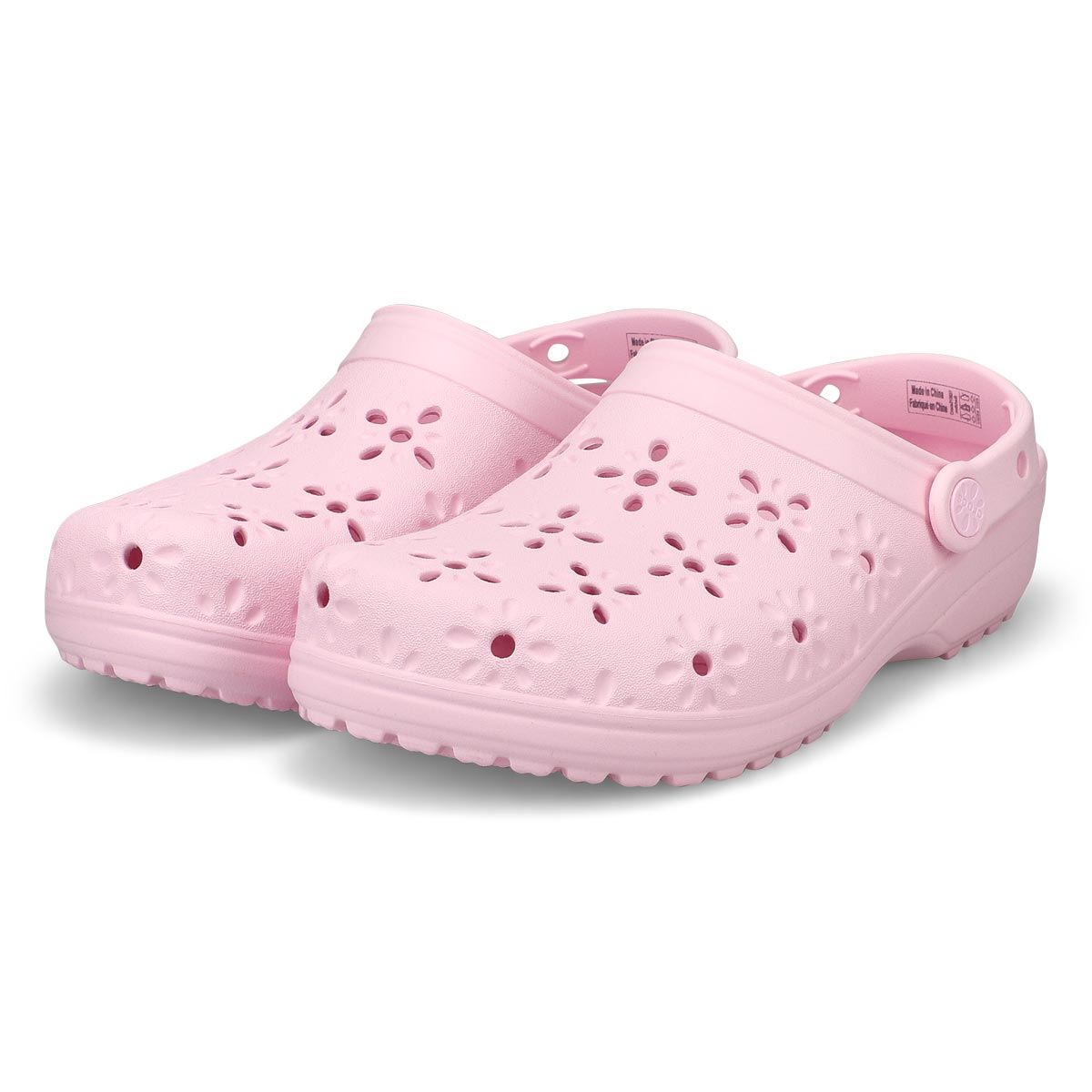 Crocs Classic Floral Cut Out Women