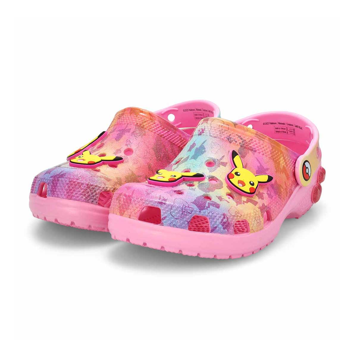 Crocs Pikachu Pink Girls