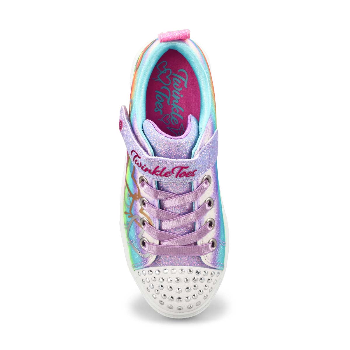 Skechers Twinkle Sparks - Ombre Love Girls