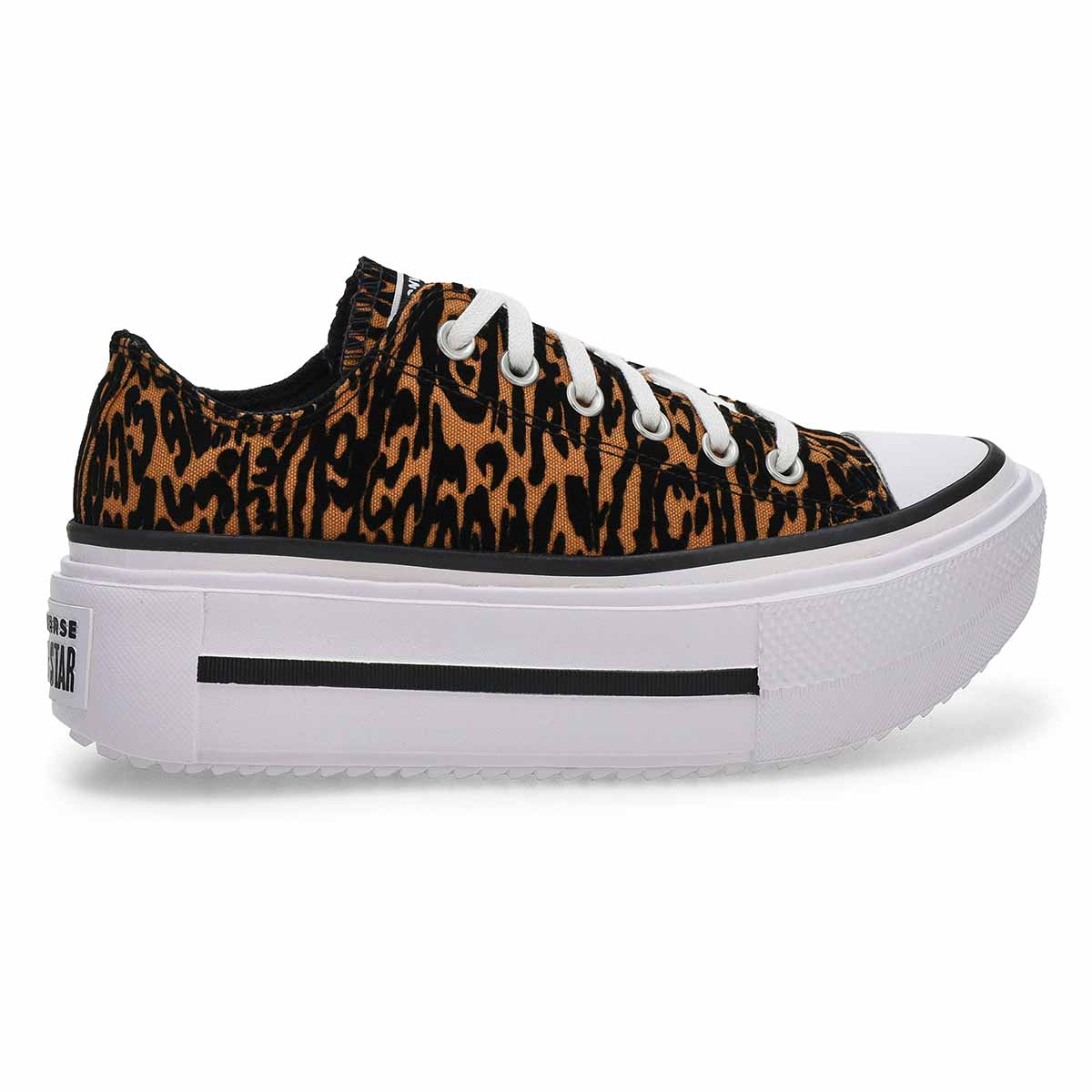 Converse Chuck Taylor All Star Leopard-Double Stack Ox Women