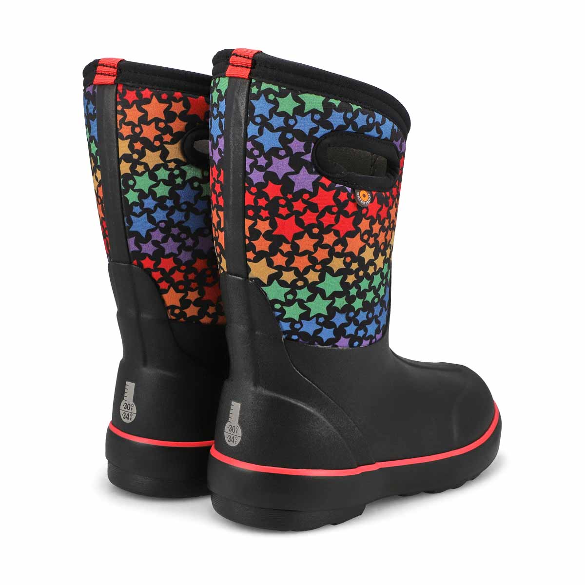 Bogs Classic II Rainbow Stars Girls