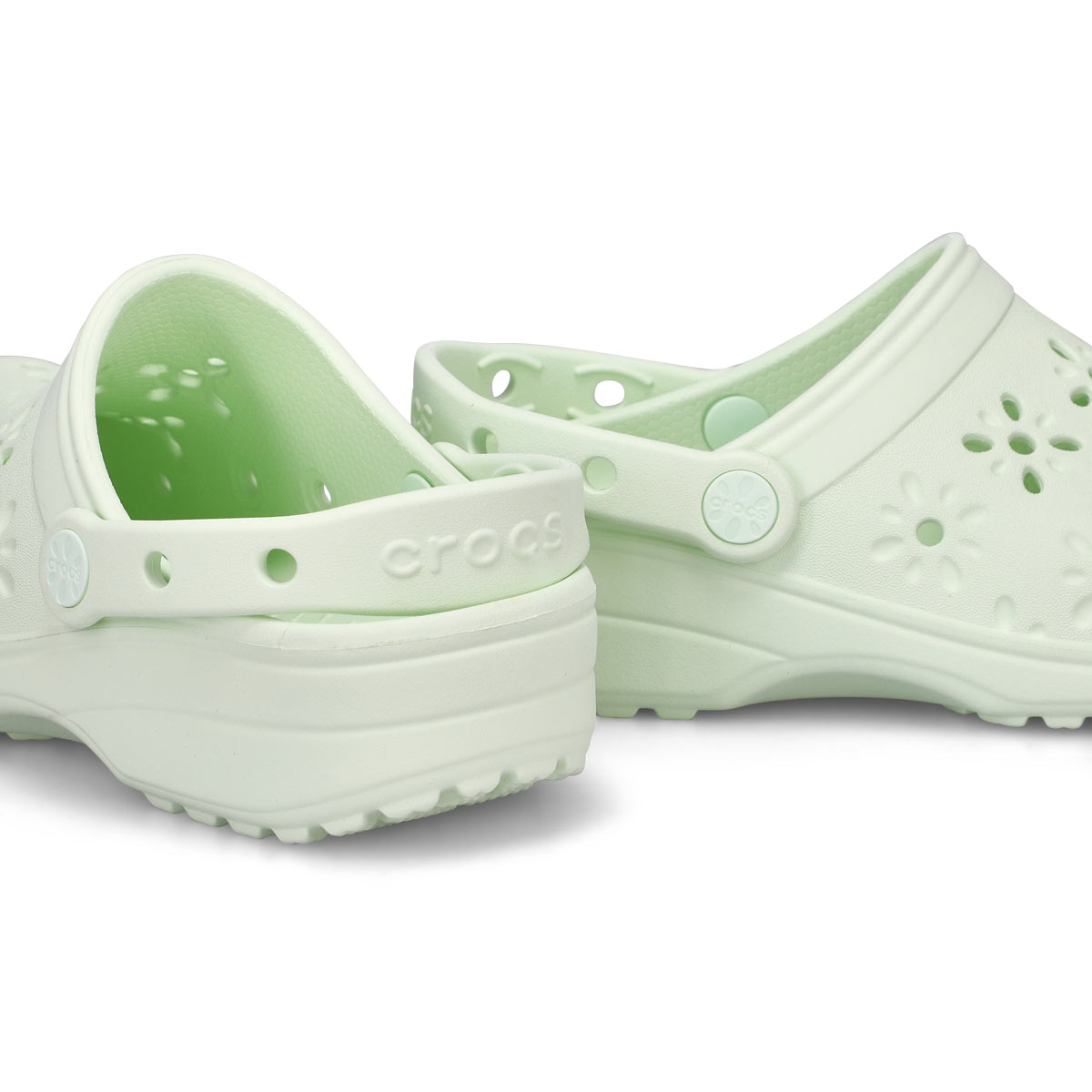 Crocs Classic Floral Cut Out Women