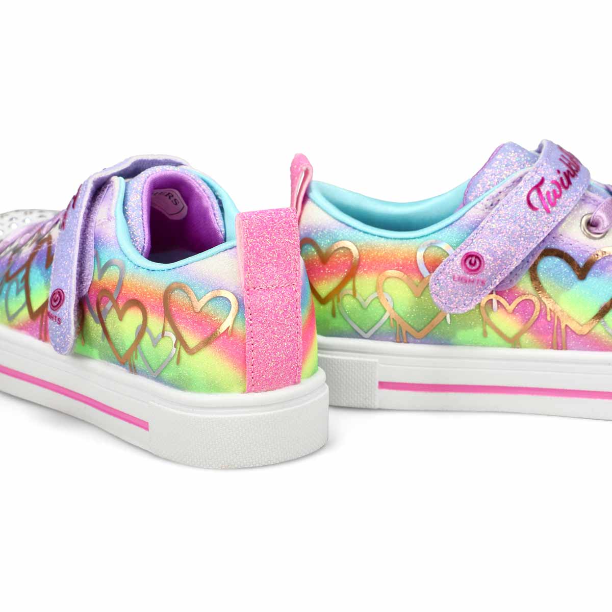 Skechers Twinkle Sparks - Ombre Love Girls