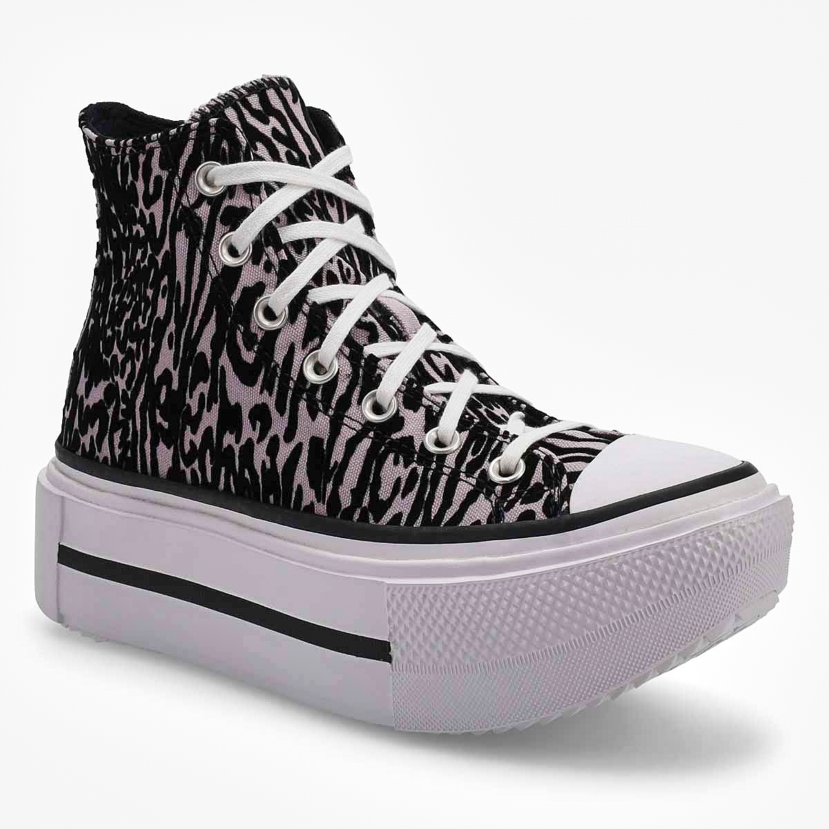 Converse Chuck Taylor All Star Leopard-Double Stack Hi Women