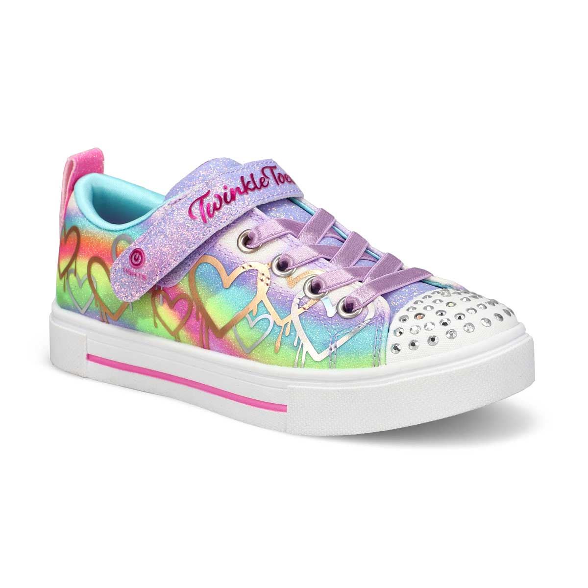 Skechers Twinkle Sparks - Ombre Love Girls