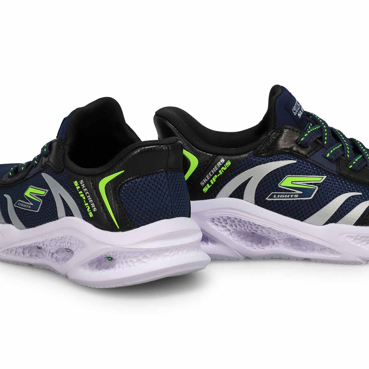 Skechers Meteor-lights Brisk-Beams Boys