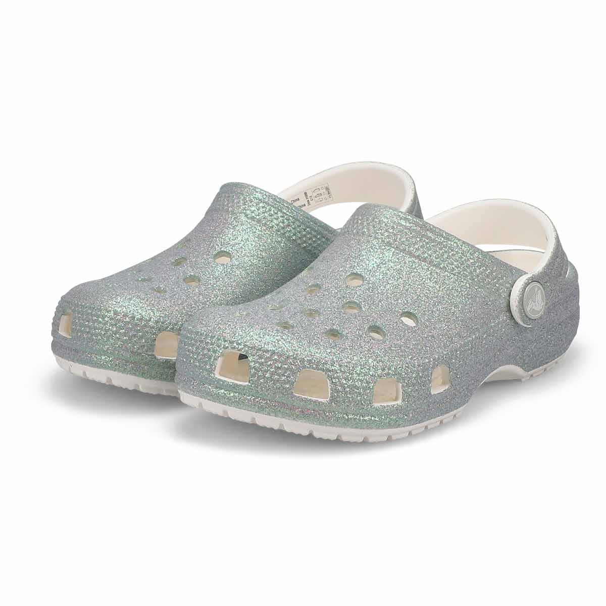 Crocs Classic Iridescent Glitter Kids