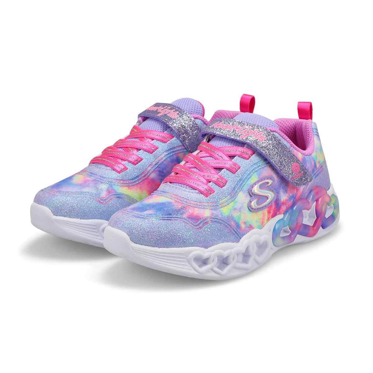 Skechers Infinite Heart Lights Girls