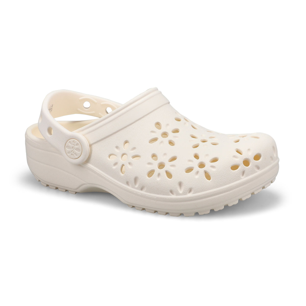 Crocs Classic Floral Cut Out Kids