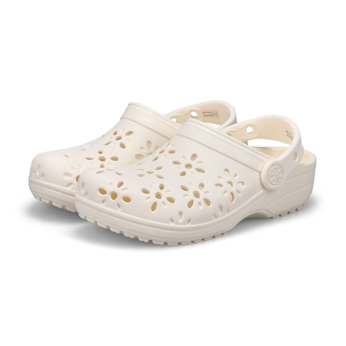 Crocs Classic Floral Cut Out Kids