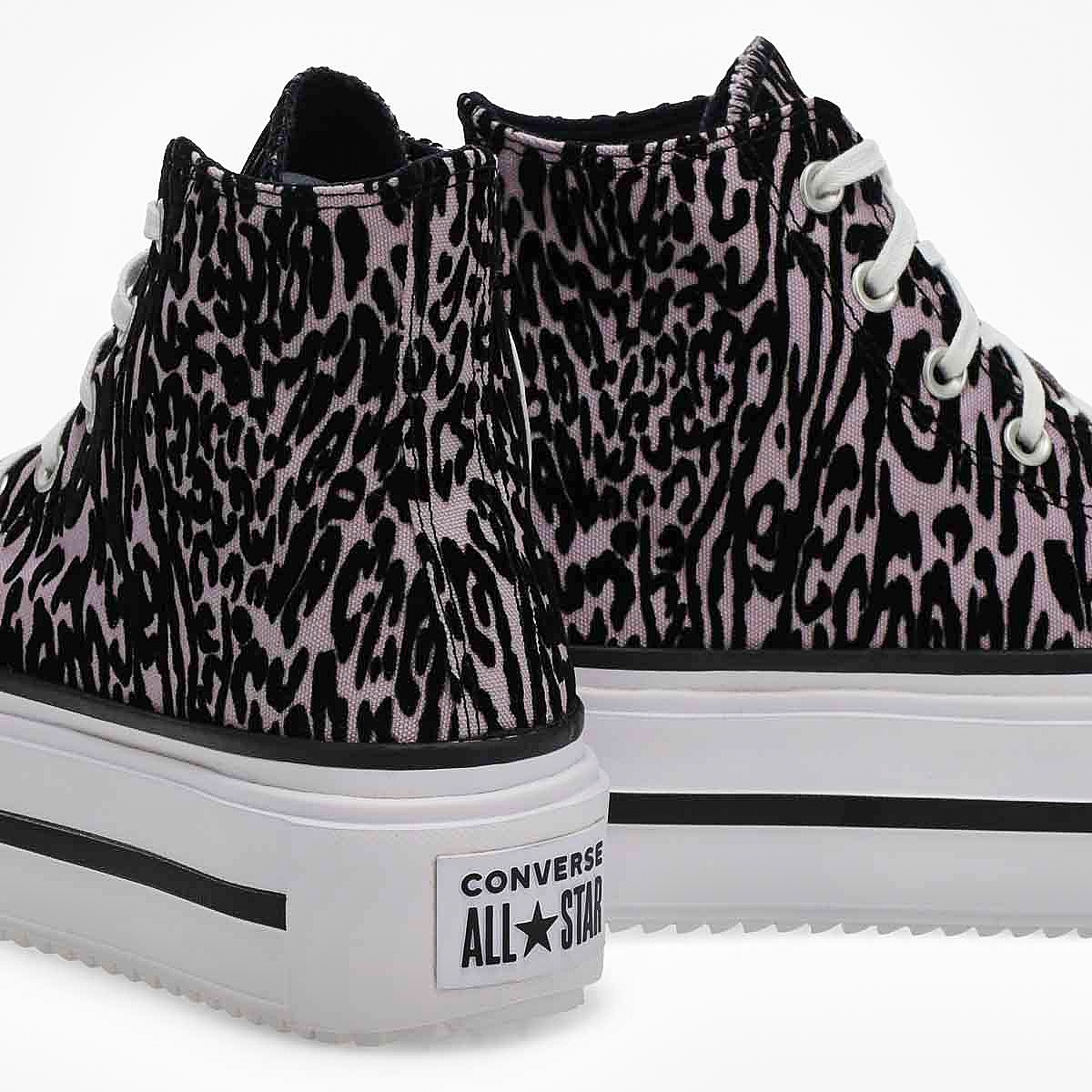 Converse Chuck Taylor All Star Leopard-Double Stack Hi Women