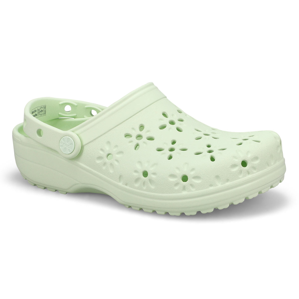 Crocs Classic Floral Cut Out Women