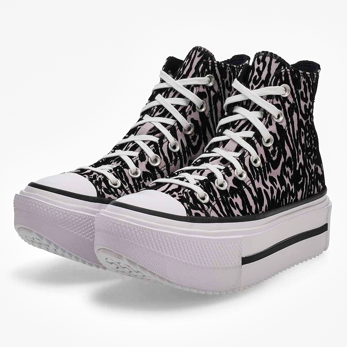 Converse Chuck Taylor All Star Leopard-Double Stack Hi Women
