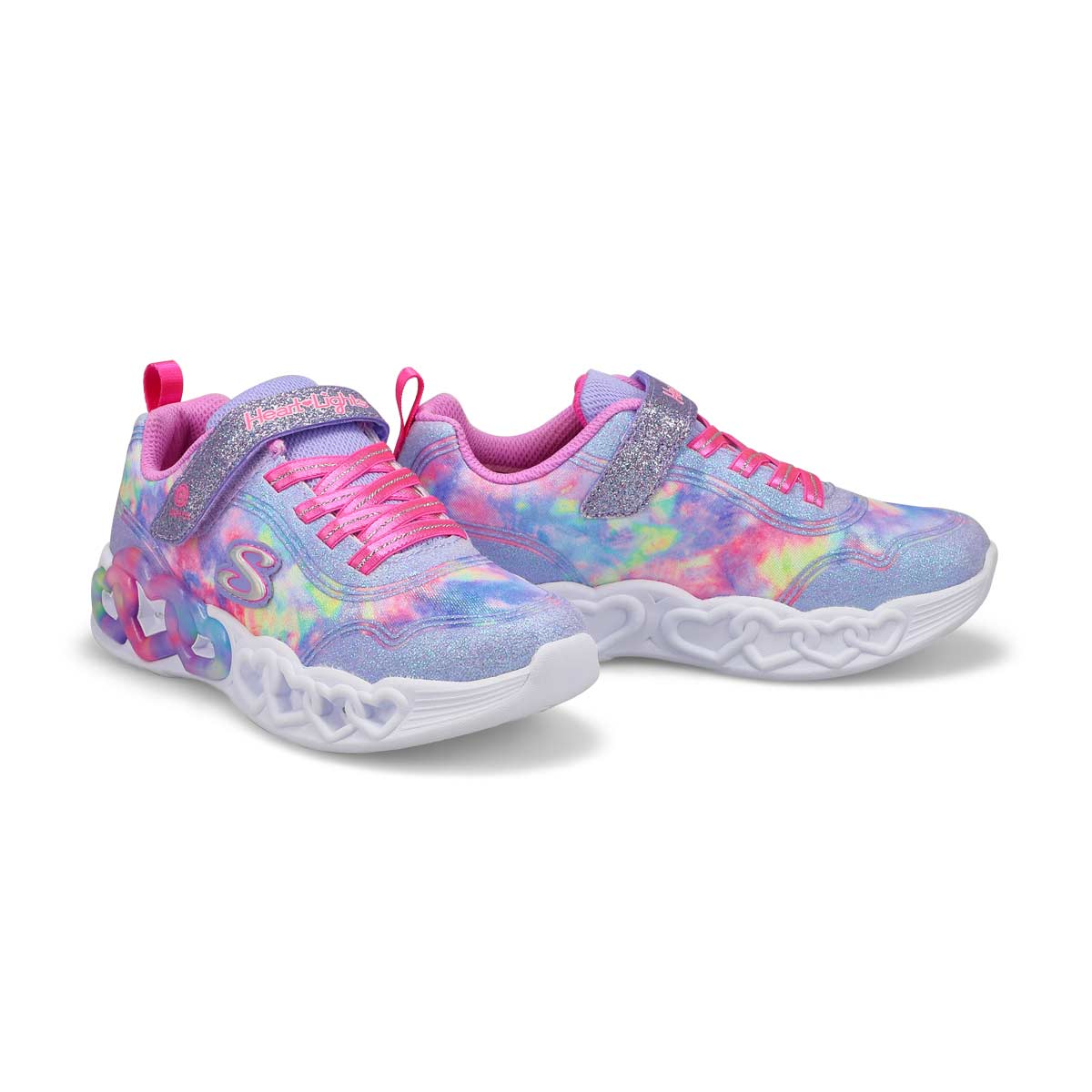 Skechers Infinite Heart Lights Girls