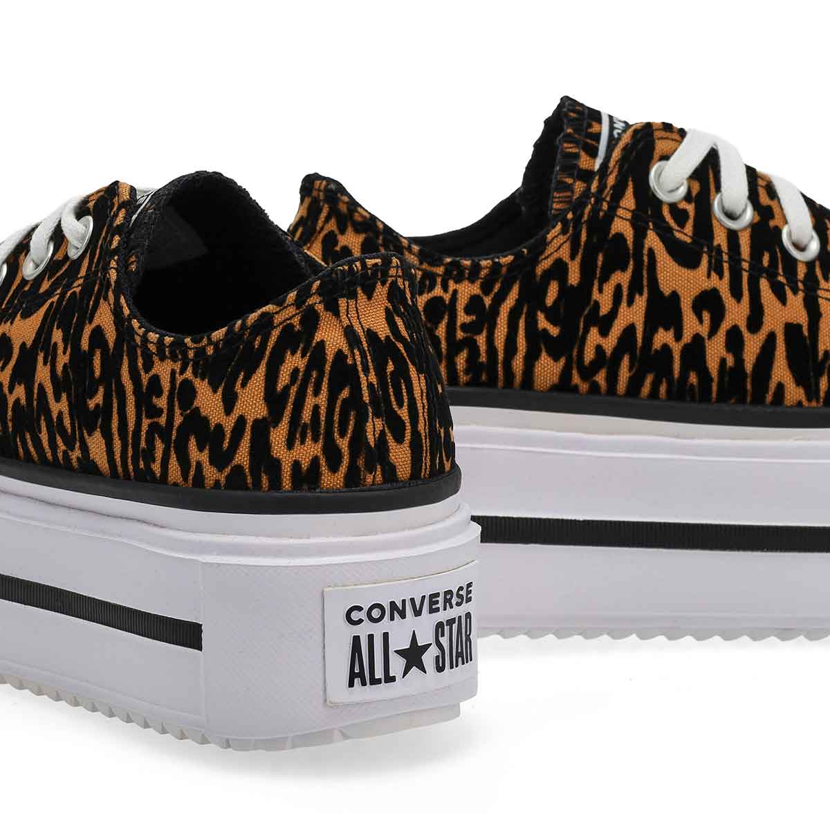 Converse Chuck Taylor All Star Leopard-Double Stack Ox Women